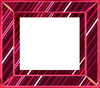 pink and red frame